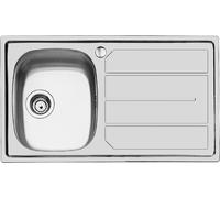 FOSTER 1186162 Lavabo 1 Baignoire La Gauche Égouttoir Inox 86 CM