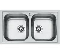 FOSTER 1974060 ÉVIER 2 BASSINS FM STD INOX 86 CM