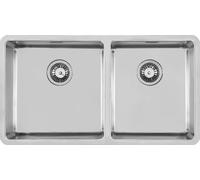 FOSTER 2206850 ÉVIER 2 BASSINS KE R15 ST INOX 82 CM