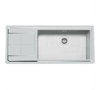 FOSTER 2211051 Lavabo 1 Baignoire La Dx Avec Égouttoir Ke Sf Acier Inox 117,3 CM