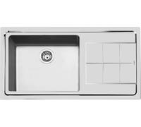 FOSTER 2263052 ÉVIER 1 CUVE À GAUCHE AVEC ÉVIER EN INOX 98,3 CM
