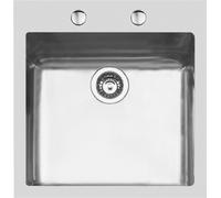FOSTER 2274050 Lavabo 1 Baignoire Ke Q4 en Acier Inoxydable 51 CM