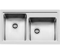 FOSTER 4385050 Lavello 2 Cuves S4000 FT/FTS Inox 87,3 cm