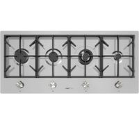 FOSTER 7640000 Table de Cuisson Série Milano 108X49 4FUOCHI Acier Inox Brossé