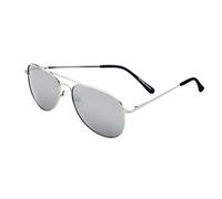 Foster Grant AVI SLVR Lunettes de soleil pour homme Argenté/noir Taille unique