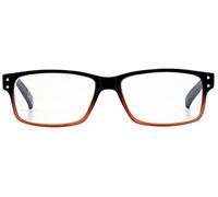Foster Grant Lunettes de lecture Thames, noir et marron, grossissements multiples, Noir à marron, +2.00 Magnification