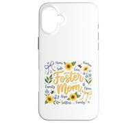 Foster Mom Nurturing Family Hope Tournesols Coque pour iPhone 16 Plus