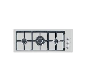 Foster Piano S4000 Linea 3F Ft Inox - 7286032 Plaque de cuisson Ã gaz EncastrÃ© | Acier inoxydable AISI 304 satinÃ©, Dimensions 925x465, Grilles en fonte, coprispartifiamma smaltati