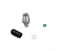 Foster Tétine de remplissage en acier inoxydable, raccord rapide mâle de 8 mm, (1/8 NPT)