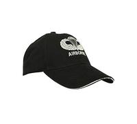 Fostex - Casquette Baseball Army Airborne - Noir