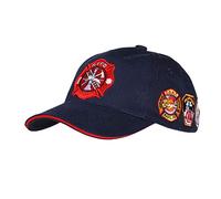 Fostex - Casquette Baseball Pompiers Nyfd New York Fire District - VAN OS - Bleu
