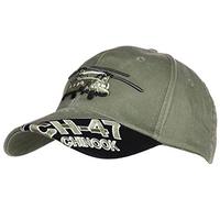 Fostex Casquette Baseball Verte REGLABLE Brode HELICOPTERE CH-47 Chinook 215162-268 Airsoft Engin Transport Armee MILTAIRE Americaine US Army