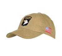 Fostex Garments Casquette de baseball « 101e division aéroportée » (infanterie parachutée des États-Unis), avec aigle hurlant