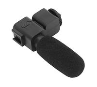 FOTABPYTI Microphone Vlog, Suppression du Bruit stéréo, Micro Extensible en Direct, connecteur Universel Standard, Construction Robuste pour caméra pour Diffusion