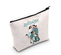 FOTAP Heartstopper Sac à fermeture éclair Motif feuilles Heartstopper Phases Cadeau Nick and Charlie Cadeau LGBTQ pour garçons Love Comics Trousse à cosmétiques, ℱ₰, Heartstopper