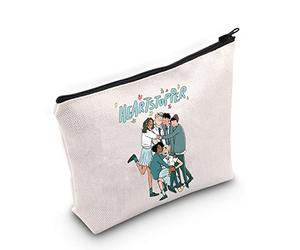 FOTAP Heartstopper Sac à fermeture éclair Motif feuilles Phases Cadeau Nick et Charlie LGBTQ pour garçons Love Comics Trousse à cosmétiques, ℱ₰