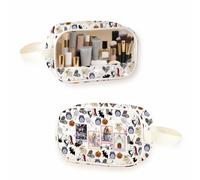 FOTAP Jack & Sally Trousse de toilette de voyage transparente Motif Père Noël cauchemar, Jack 4 C-Makeup
