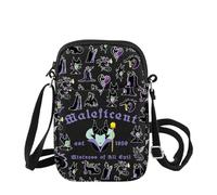 FOTAP Maîtresse du Mal Sac à bandoulière Maléfique Est 1959 Sac à bandoulière Méchant Reine Cadeau Méchants Maléfique Fan Cadeau, Maléfique Cb UK, INCHES