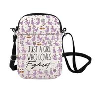 FOTAP Purle Dragon Sac à bandoulière One Little Spark Of Inspiration Sac à bandoulière Figurine Cadeau pour fan de figurine Dragon, Figment Cb UK, INCHES