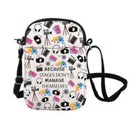 FOTAP Sac à bandoulière pour théâtre musical - Cadeau d'assistant de scène - Cadeau pour directeur de scène - Cadeau d'acteur, Gérer Cb UK, INCHES