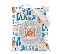 FOTAP Sac fourre-tout « Mamma The Musical » avec paroles de la reine dansante, Dancing Queen UK, 14.56INCHES
