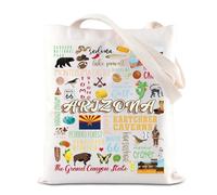 FOTAP Sac fourre-tout State Of Arizona - Cadeau souvenir de l'Arizona - Cadeau de vacances - Sac à bandoulière pour filles, Arizona Uk2, 14.56INCHES