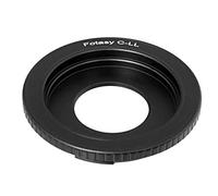 Fotasy Adaptateur d'objectif C Mount vers L, adaptateur d'objectif Cine Moive 16 mm vers L, adaptateur SL à monture C, compatible avec Panasonic S1 S1H S1R S4 S5 Leica SL SL2 TL2 TL Leica T Sigma fp