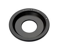 Fotasy Adaptateur d'objectif cinéma C Mount Cine 16 mm vers Canon EOS RF, adaptateur C EOS R, anneau RF Cine, mise au point infinie, compatible avec appareil photo sans miroir Canon EOS R RP Ra R3 R5