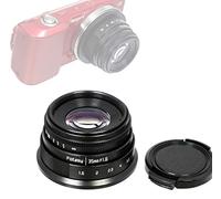 Fotasy Auto Bouchon d'objectif, dragonne et Chiffon de Nettoyage pour Sony