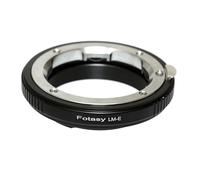Fotasy Pro Leica M Adaptateur d'objectif vers Monture E, Leica M FE, Compatible avec Sony a7 a7R a7s II III IV a9 a7c Alpha 1 a6600 a6500 a6400 a6300 a6100 a6000 a5100 a5000 a3500 ZV-E10