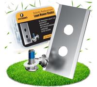 FOTEEMO Lot de 24 lames de rechange pour tondeuse à gazon robotique compatibles avec Mammotion Luba, Luba 2 & Yuka & Luba Mini & Yuka Mini, 24 lames d'origine