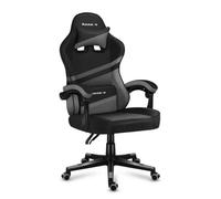 Huzaro Chaise Gamer Force 4.4 – Design ergonomique, Mesh, Appui-tête, Coussin lombaire, Gris