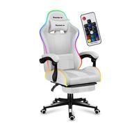 Fotel Gamingowy Huzaro Force 4.7 Rgb White Noir