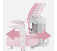 MARK ADLER Chaise Bureau Junior 5.0 | Confort Ergonomique | Siège réglable en Hauteur | pour Enfants | Design Moderne | Idéal pour Etude | Rose