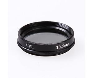 FOTGA 30,5 mm Filtre polarisant circulaire Objectif Filtre CPL pour Canon Nikon DSLR Caméra