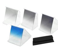 FOTGA 4pcs Kit filtre ND2 + ND4 + ND8 + Bleu Filtre gris + Sac filtre pour Cokin P