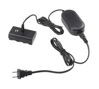 Fotga AC Power Adapter + NP-F Dummy Battery DC Coupler for NP-F970 NP-F960 NP-F770/F750/F550 to Power Video LED Light Camera Monitor YN300 II YN-600 W260 5080LED 5010LED 5012LED 5010A