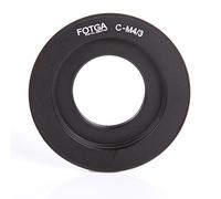 FOTGA Adaptateur de l'objectif pour Monture C vers Micro Four Thirds M4/3 MFT Mont pour Olympus Pen E-PL1/PL2 Om-D E-M5 E-M10 II III pour Panasonic Lumix GH1 GH2 GH3 GH4 GH5 GH5s GH6 GH7