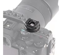 Fotga Adaptateur de montage en aluminium avec trou de fixation de vis de 6,35 mm à 50,8 cm pour flash Speedlite LED lumière microphone cage d'appareil photo