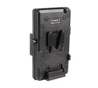 Fotga Adaptateur de Plaque de Montage pour Batterie de Montage en V à Panasonic Anton Bauer Gold Mount Batterie, avec Sortie D-Tap 14,8 V pour caméra Moniteur EVF LED