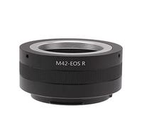 Fotga Adaptateur d'objectif M42-EOSR M42 vers RF, adaptateur de mise au point manuelle en métal pour objectif à monture M42 pour appareil photo sans miroir Canon EOS R Series R5 R6 R7 R8 RP R3 R10 R50