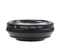Fotga Adaptateur d'objectif pour objectif Konica AR Mount vers M4/3 Micro Four Thirds MFT sans miroir pour Panasonic GH5 GH6 GF6 G100 GF10 GX9 GX85 Olympus OM-1 E-M10 III E-P7 E-PL8/9