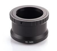 Fotga, Adaptateur d'objectif T pour Sony E-Mount T2, Anneau NEX-6 5C 5T C3 F3 A7S II A33 A5100 A6000