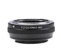 Fotga Adaptateur pour objectif Konica AR Mount sur appareil photo reflex numérique Sony NEX-7 NEX-F3 A6000 A6100 A6300 A6600 A7 A7R A7S II III IV A9 II A7C A1 ZV-E10