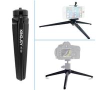 Fotga Aluminum Lightweight Mini Travel Tripod Stand Holder for Smartphone Canon EOS M M3 M6 M20 M100 G7X Mark II III Nikon D3400 Sony A7 A7R A7S II III A6000 A6300 A6500 Fujifilm X-T20 Camera Load 3KG
