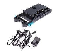 FOTGA Anton Bauer Gold Mount Power Supply Station for 15mm DSLR Rig Canon Camera LP-E6