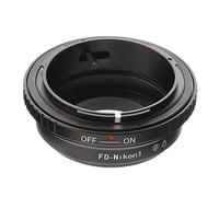 FOTGA Bague Adaptateur de Monture d'objectif pour Canon FD-Mount Lens à Nikon 1 J1 J2 J3 V1 V2 V3 DSLR Caméras sans Miroir