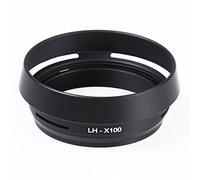 Fotga Bague d'adaptation en métal pour pare-soleil d'objectif Fujifilm Fuji X100 X100S LH-X100 AR-X100 Noir