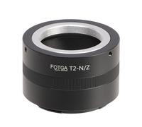 FOTGA Bague d'adaptation pour monture d'objectif T2 T vers appareil photo sans miroir à monture Z, compatible avec les appareils photo sans miroir Nikon Z50 Z30 Z9 Z8 Z7II Z6II Z7 Z6 Z6 Z5 Zf Zfc