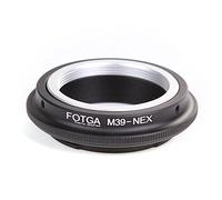 Fotga Bague d'adaptation pour objectif Leica M39 L39 39 mm vers Sony E-Mount NEX-5R 5T 6 NEX-7 a7S a7R a7II a7SII a7RII a6500 a6300 a6000 a5100 a5000 a3500